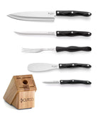 CUTCO Essentials-Set in Eichenholzblock