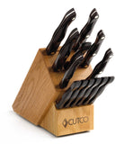 CUTCO Galley-Set +6 in Eichenholzblock